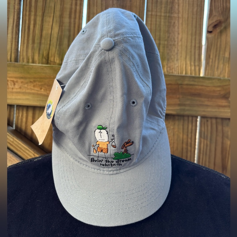 New Vibe Headwear Livin the Dream Rehoboth New Adjustable Cotton Twill Beach Hat